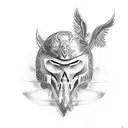 sparta tattoo design idea