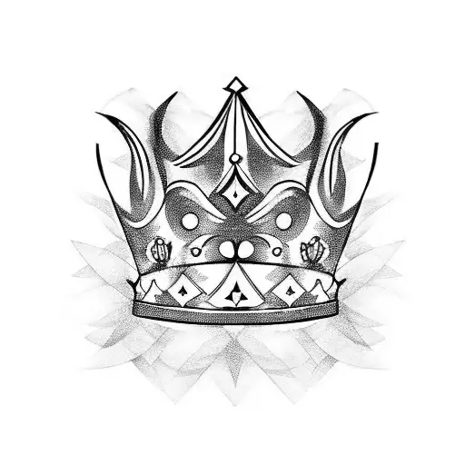 Queen's Crown tattoo design idea