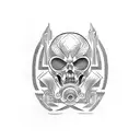 hot rod tattoo design idea