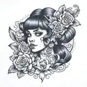 melanie martinez tattoo design idea