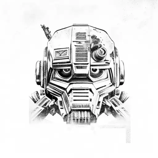 titanfall 2 bt tattoo design idea