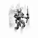 titanfall 2 bt tattoo design idea