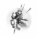 titanfall 2 bt tattoo design idea