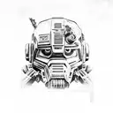 titanfall 2 bt tattoo design idea