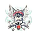 cherub tattoo design idea