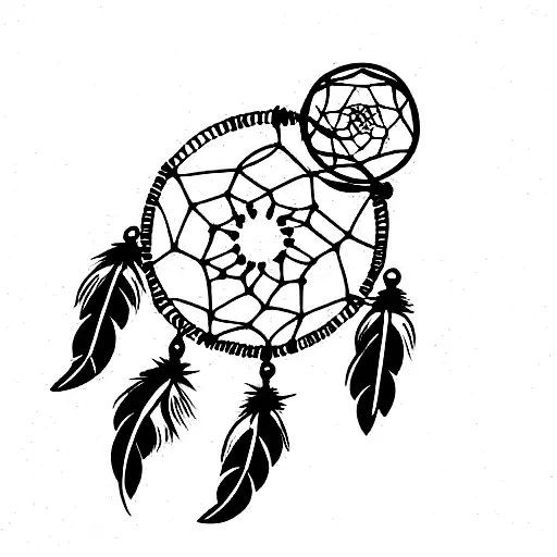 dream catcher magical   tattoo design idea
