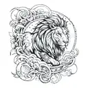 ASLAN tattoo design idea