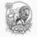 ASLAN tattoo design idea