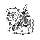 don quixote and sancho panza tattoo design idea