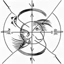 Pisces, Gemini, and Virgo zodiac symbols tattoo design idea