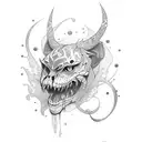 Arco e flecha tattoo design idea