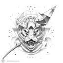 Arco e flecha tattoo design idea