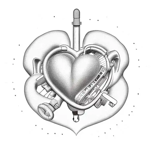 heart, merry-go-round, grey's anatomy  tattoo design idea