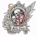 sum 41 linkin park avril lavigne simple plan tattoo design idea