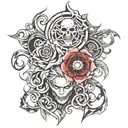 sum 41 linkin park avril lavigne simple plan tattoo design idea