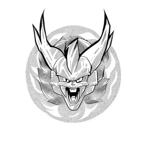 dragon ball  tattoo design idea
