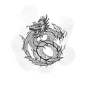 dragon ball  tattoo design idea