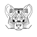 Simba anda Balto  tattoo design idea