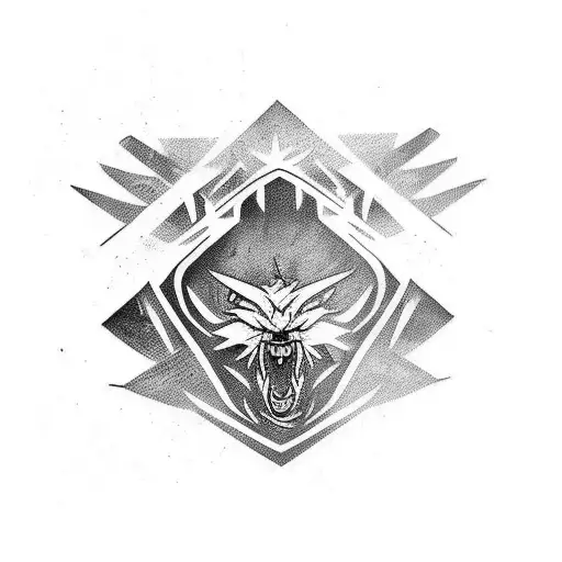 witcher signs on wrist tattoo design idea