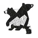 bear tattoo design idea