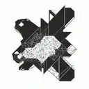 bear tattoo design idea