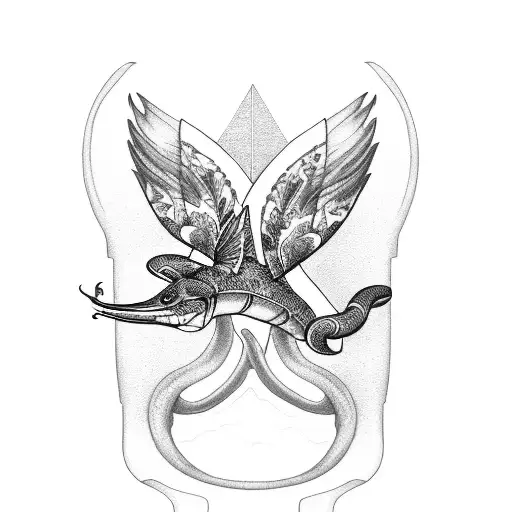 tattoo sleeve with the names jalen, jayda, jhordan, javelin. Orchids, hummingbird, and snake tattoo design idea