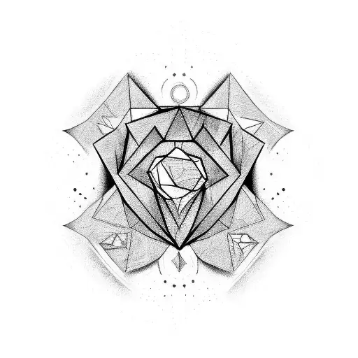 rock and roll tattoo design idea