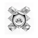 rock and roll tattoo design idea