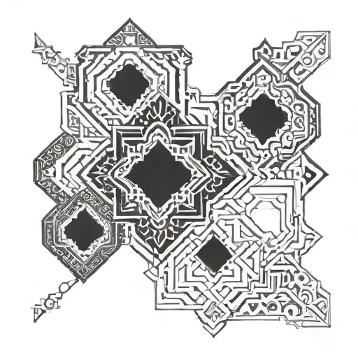 moroccan berber design tattoo design idea