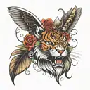 the end of something the beginning of something new tattoo design idea