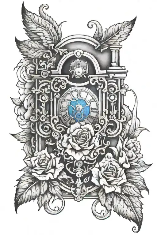 michael kaiser blue lock tattoo design idea