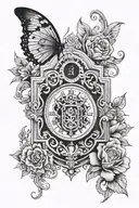 michael kaiser blue lock tattoo design idea