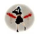 Itachi sharingan mangekyou tattoo design idea