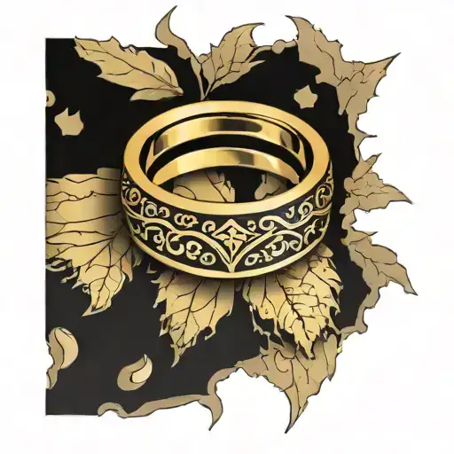 Golden Ring Ultra Trail, 1000, 100, 10 tattoo design idea