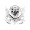 sport tattoo design idea