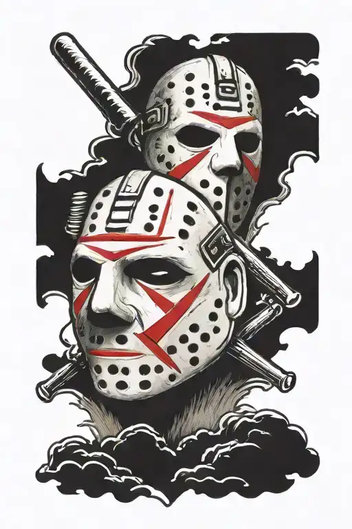 jason voorhees tattoo design idea