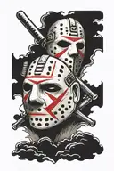 jason voorhees tattoo design idea