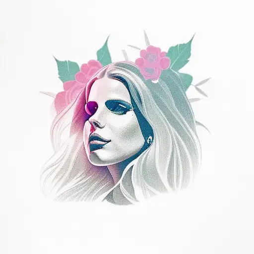 lana del Rey tattoo design idea