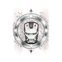 ironman tattoo design idea