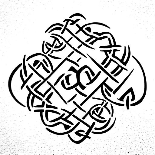 Celtic Knot tattoo design idea