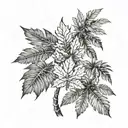 Toronto Maple Leafs. Ben. Ethan. Palm Tree tattoo design idea