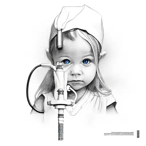 mom nurse memory tattoo design idea