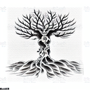 Tree of Life tattoo design idea