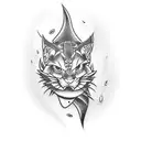 cartoon  tattoo design idea