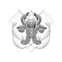 cartoon  tattoo design idea