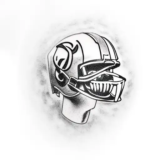 A jam band concert with titan football players in the audience tattoo design idea