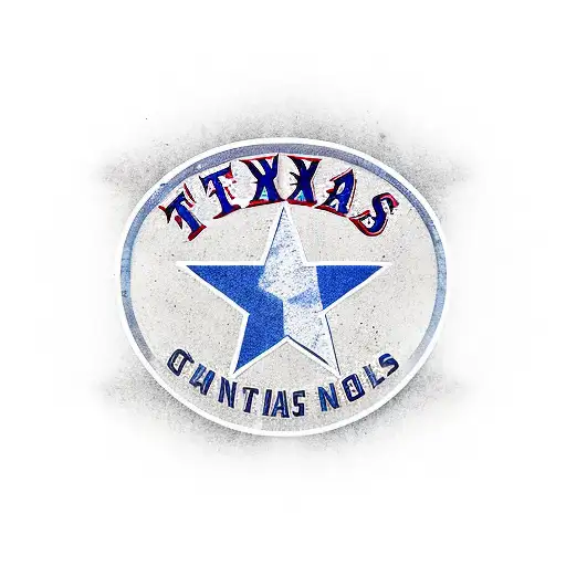 Texas Rangers logo.  Add world series champions around the logo tattoo design idea