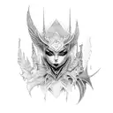 morrigan tattoo design idea