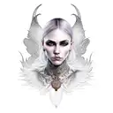 morrigan tattoo design idea