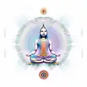 meditation centered equanimity tattoo design idea